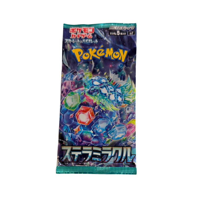 חבילת בוסטר Pokémon Stellar Miracle SV7 יפנית – Terastal