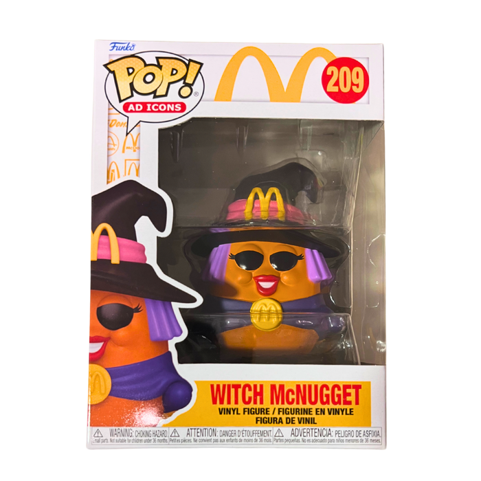 🧙‍♀️ Funko Pop! Ad Icons – Witch McNugget #209 | דמות אספנות מקדונלד’ס 🎃