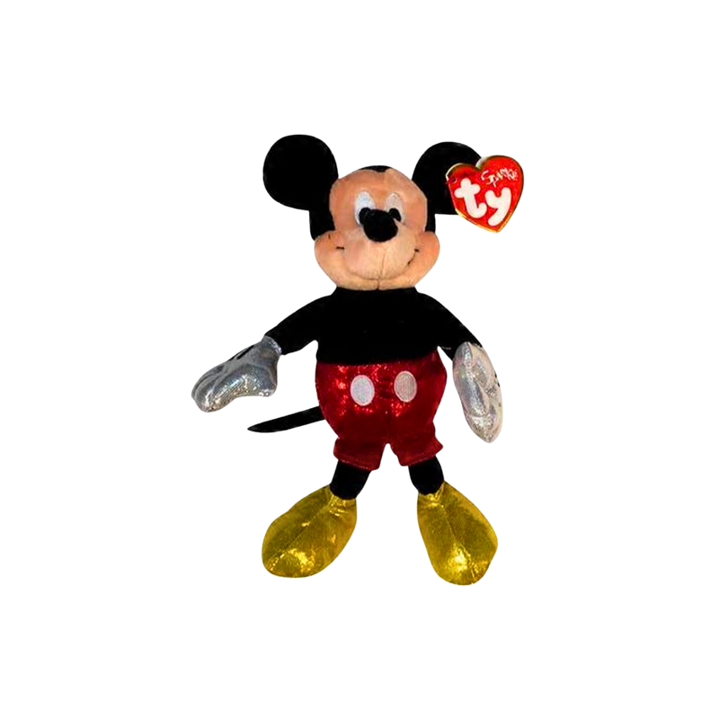 בובת טיי מיקי מאוס נוצצת – TY Mickey Mouse Plush | בובת דיסני אספנות מבית אנימה מרקט רק ב - https://anime-market.co.il