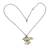 🐉 שרשרת לייט פיורי – הדרקונית הלבנה | Light Fury Necklace מבית אנימה מרקט רק ב - https://anime-market.co.il