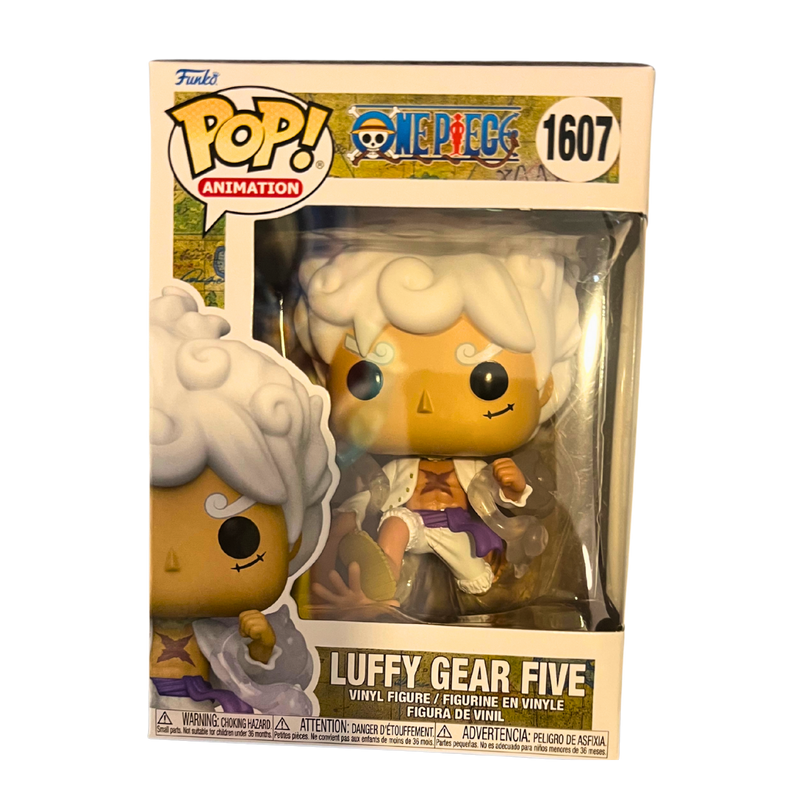 Luffy Gear 5 Funko Pop 1607 | דמות לופי גיר 5 מ-One Piece – גרסה רגילה מבית פאנקו פופ רק ב - https://anime-market.co.il
