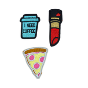 - קפה שפתון ופיצה - סט פאצים אנימה מרקט https://anime-market.co.il