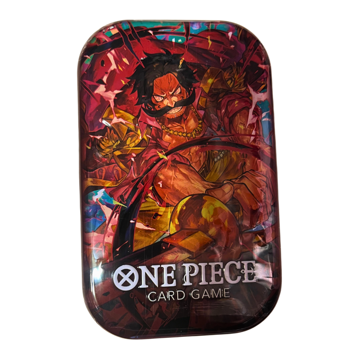 קלפי אספנות וואן פיס (באנגלית) – Gol D. Roger - One Piece TCG: Tin Pack Set Vol. 1 TS-01
