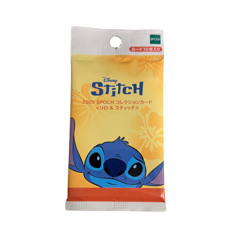 קלפי אספנות Lilo & Stitch 2025 EPOCH Collection Cards – 10 קלפים