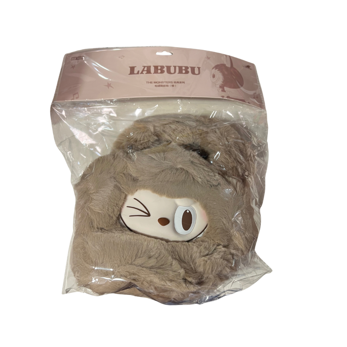 תיק Labubu מקורי – פרווה חומה