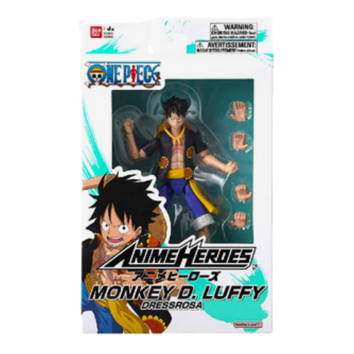 One Piece Monkey D. Luffy Dressrosa – Anime Heroes | Bandai 17 ס״מ מבית אנימה מרקט רק ב - https://anime-market.co.il
