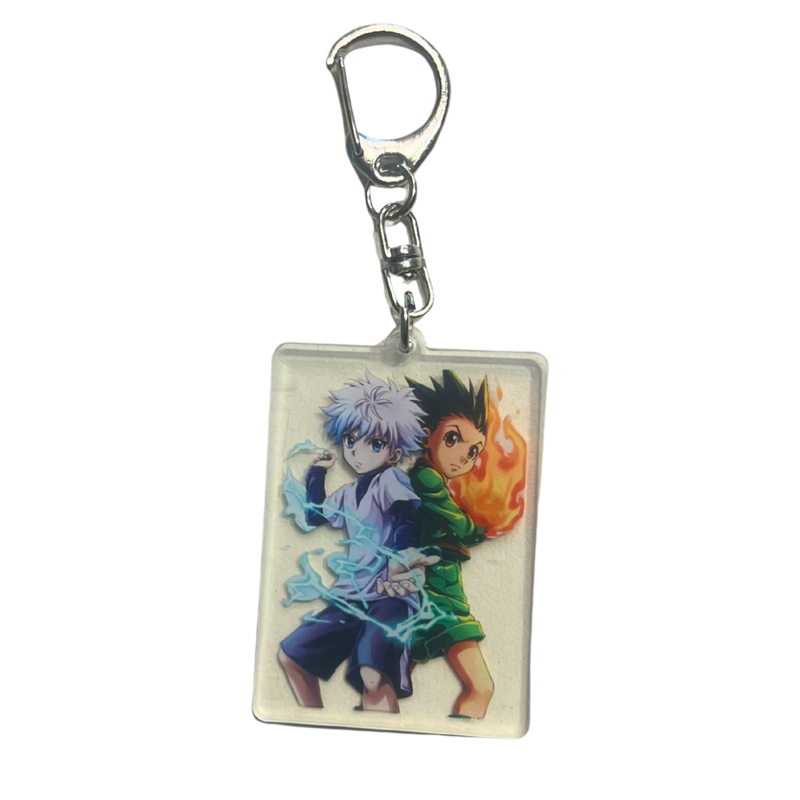 מחזיקי מפתחות - מחזיק מפתחות אקרילי גון × קילואה – Hunter x Hunter אנימה מרקט https://anime-market.co.il