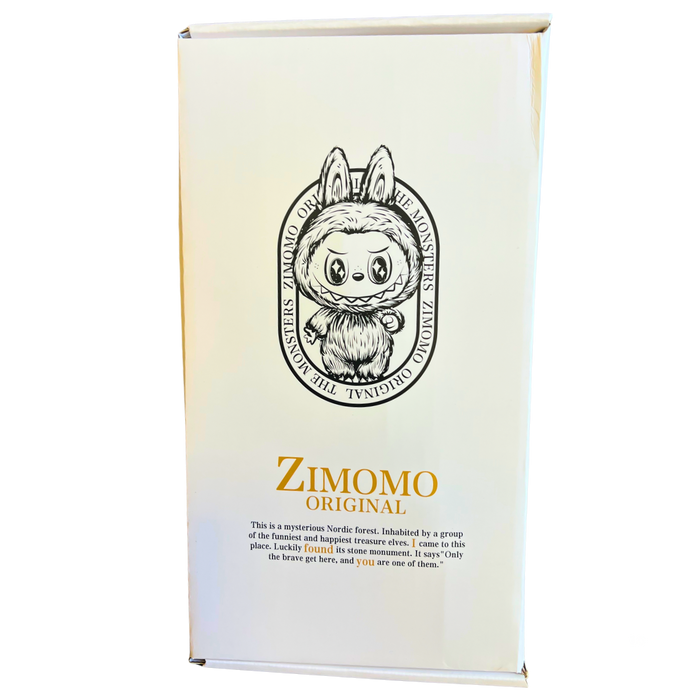 בובת ZIMOMO חומה – בובת אספנות בהשראת THE MONSTERS (לא רשמי)