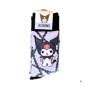 גרביים - גרביים רשמיות של Kuromi – שלושה עיצובים עיצוב שלישי אנימה מרקט https://anime-market.co.il