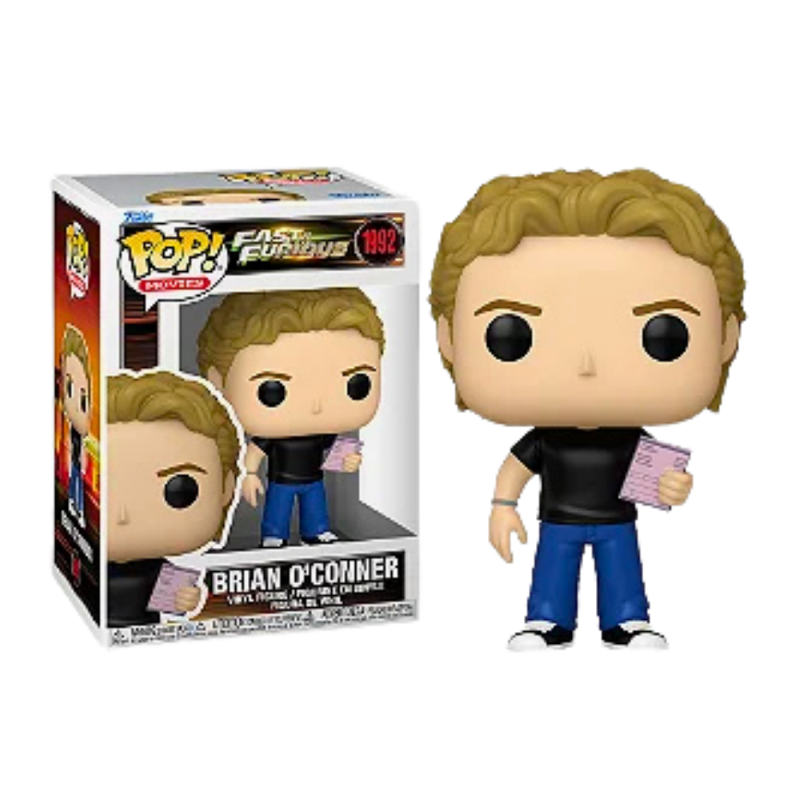 Funko Pop! Brian O’Conner #1992 | מהיר ועצבני Fast & Furious | בובת אספנות מקורית