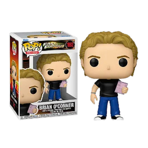 Funko Pop! Brian O’Conner #1992 | מהיר ועצבני Fast & Furious | בובת אספנות מקורית מבית אנימה מרקט רק ב - https://anime-market.co.il