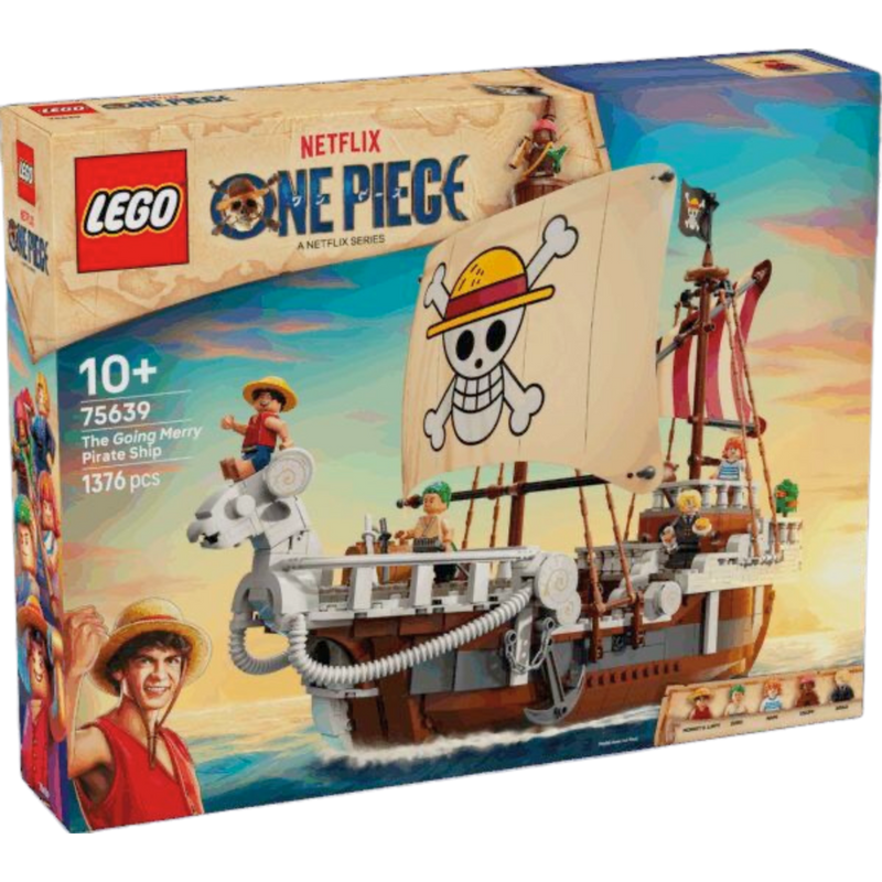 פסלוני אספנות - סט לגו הספינה גואינג מרי – One Piece Netflix | LEGO #75639 אנימה מרקט https://anime-market.co.il