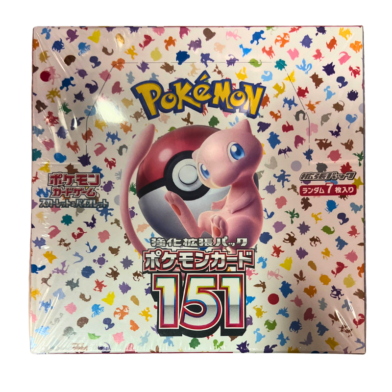 קופסת בוסטר פוקימון 151 יפנית – 20 חבילות Pokémon 151