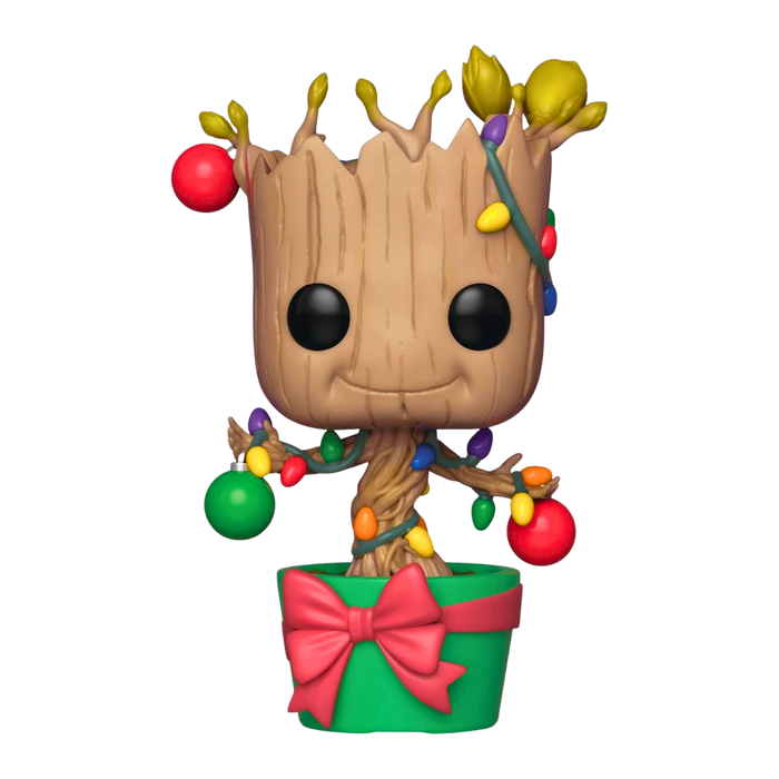 בובת Funko Pop Groot #399 – גרוט חג מולד מרוול | פריט אספנות מקורי ונדיר