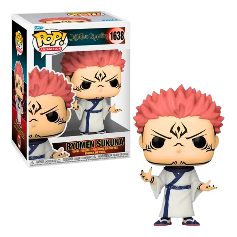 Funko Pop! Ryomen Sukuna #1638 – בובת סוקונה מג׳וג׳וטסו קאיסן | Jujutsu Kaisen מבית אנימה מרקט רק ב - https://anime-market.co.il