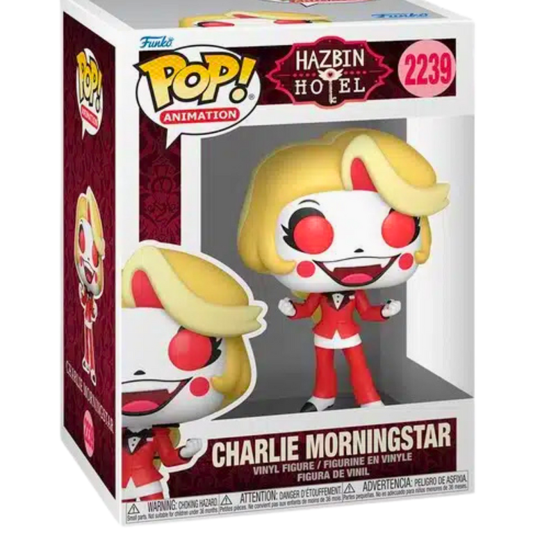 Funko Pop Charlie Morningstar #2239 – Hazbin Hotel | דמות ויניל אנימה אספנות מבית אנימה מרקט רק ב - https://anime-market.co.il