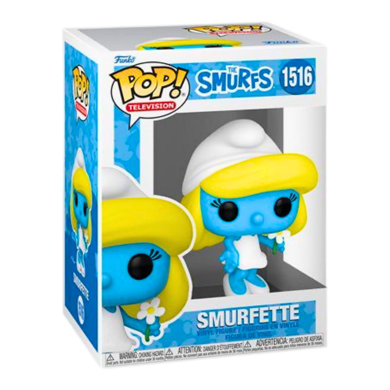 פסלוני אספנות - בובת פופ הדרדסית – Smurfette Funko Pop #1516 | The Smurfs פאנקו פופ https://anime-market.co.il