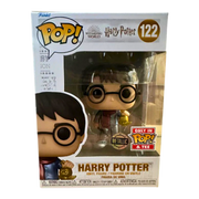 Funko Pop Harry Potter Holiday #122 – הארי פוטר עם צעיף וסניץ’ מוזהב | דמות ויניל אספנות מבית אנימה מרקט רק ב - https://anime-market.co.il