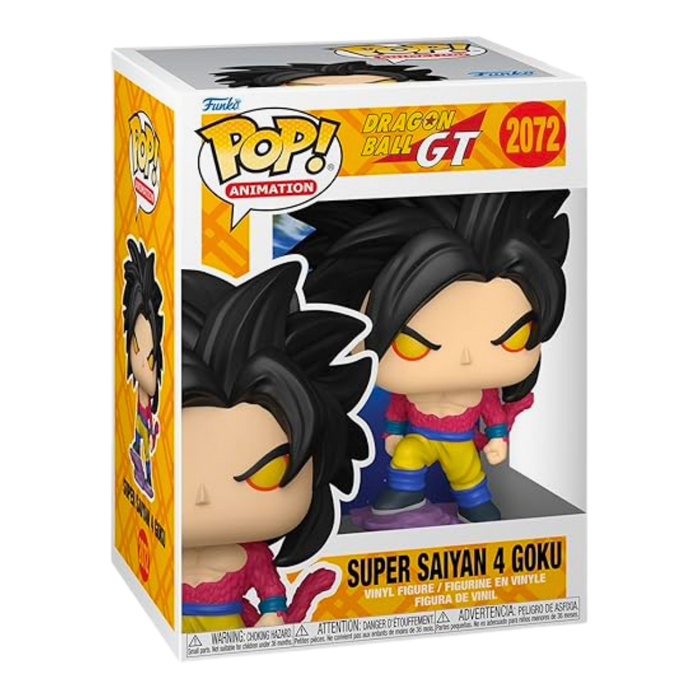 Funko Pop! Goku Super Saiyan 4 GT (#2072) – Dragon Ball GT | דמות אספנים מיוחדת