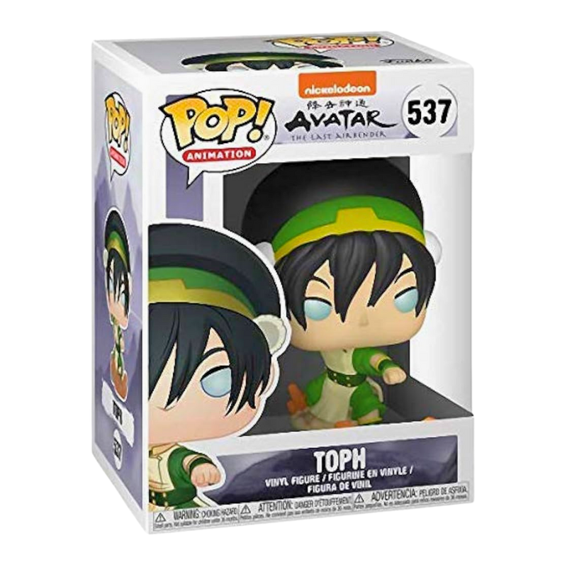 פאנקו פופ - Funko Pop! Animation Toph Beifong #537 – טוף בייפונג אווטאר | דמות אספנות מקורית| הזמנה מוקדמת אנימה מרקט https://anime-market.co.il