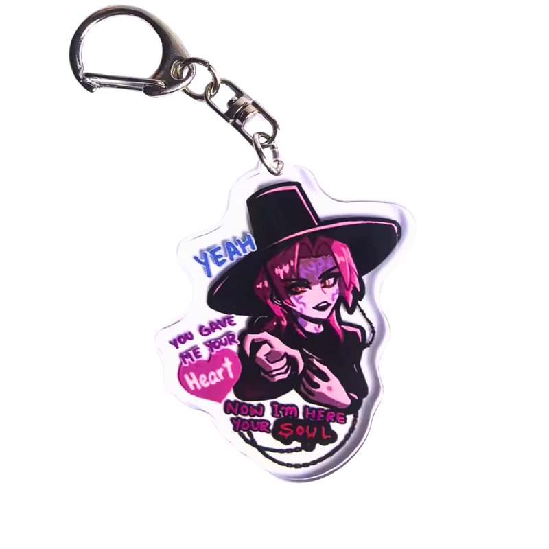 מחזיקי מפתחות - מחזיק מפתחות רומאנס – Saga Boys ציידי השדים | הדמות הכריזמטית של הלהקה אנימה מרקט https://anime-market.co.il