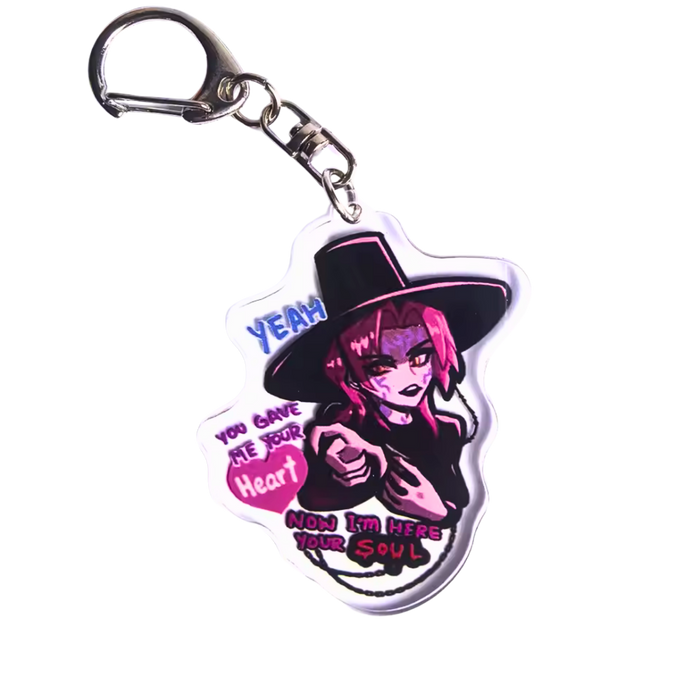 מחזיק מפתחות רומאנס – Saga Boys ציידי השדים | הדמות הכריזמטית של הלהקה