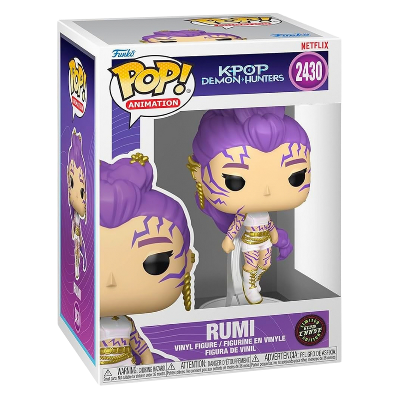 Funko Pop Rumi רומי #2430 Chase – K-Pop Demon Hunters HUNTR/X
