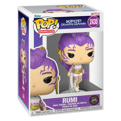Funko Pop Rumi רומי #2430 Chase – K-Pop Demon Hunters HUNTR/X