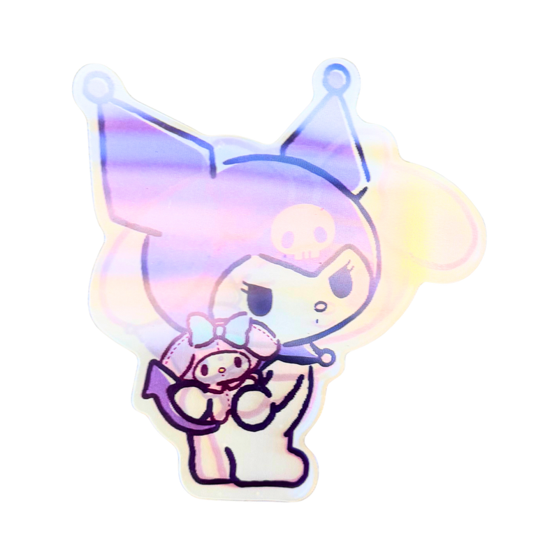 מדבקת תלת־מימד מלודי → קרומי (Lenticular 3D) – מתחלפת בזווית! מבית אנימה מרקט רק ב - https://anime-market.co.il