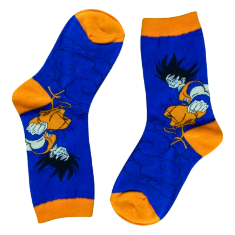 גרביים - דרגון בול זי - גוקו זוג גרביים גוקו ראשון אנימה מרקט https://anime-market.co.il