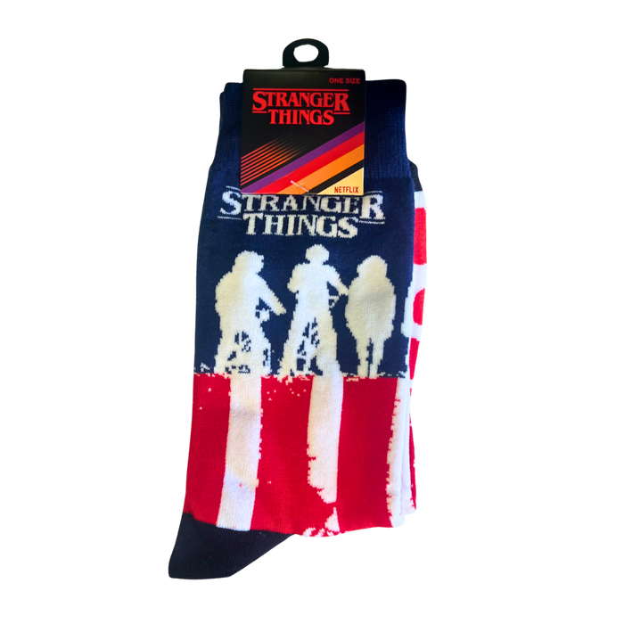 גרבי מבוגרים – Stranger Things, 2 עיצובים מקוריים (Netflix)