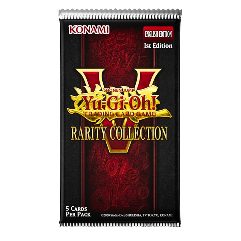 Yu-Gi-Oh! Rarity Collection 5 – חבילת בוסטר בודדת באנגלית