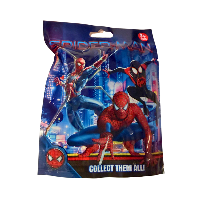 שקית הפתעה ספיידרמן Spider-Man Surprise Bag עם דמות וקלפי אספנות