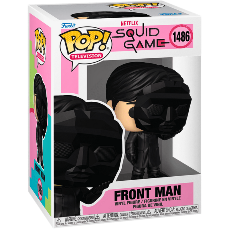 פסלוני אספנות - 🦑 בובת פופ איש החזית – Squid Game: Front Man #1486 | Funko POP! Television פאנקו פופ https://anime-market.co.il