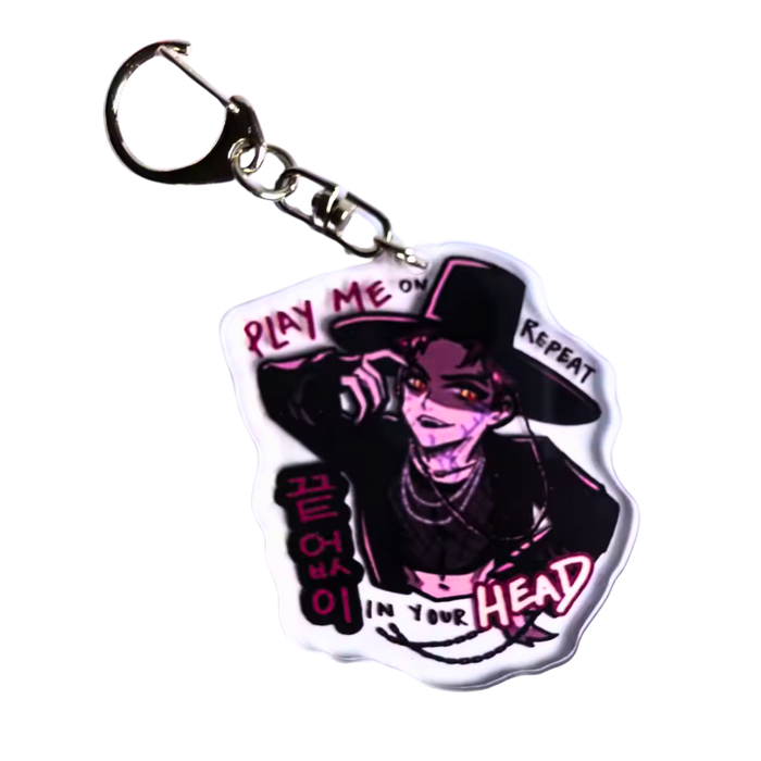 מחזיק מפתחות אבי – Saga Boys Demon Hunters | מחזיק דמות אספנים