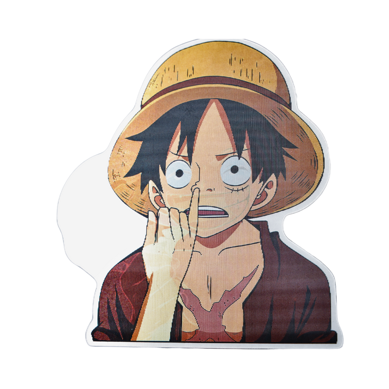 - וואן פיס - לופי אוכל בשר מדבקת תלת מימד אנימה מרקט https://anime-market.co.il