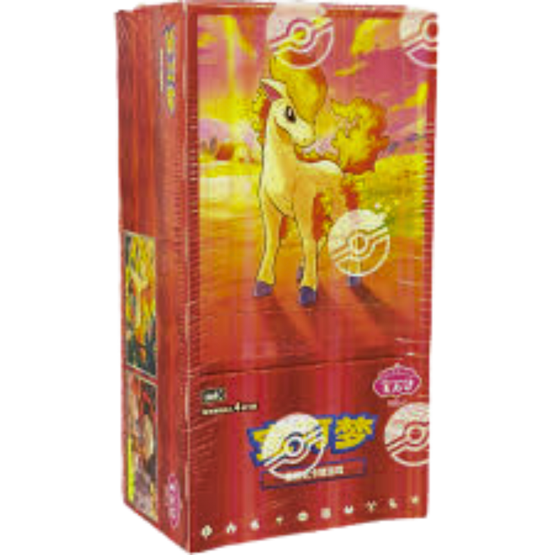 Pokémon TCG Gem Pack Vol. 4 CBB4C Chinese Booster Box עם Ponyta