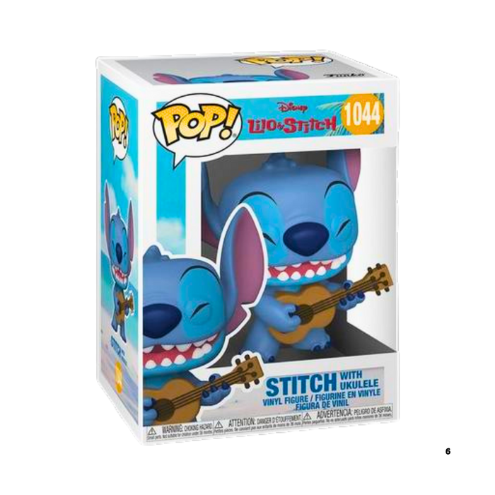 פאנקו פופ סטיץ’ מנגן על יוקולילי – Stitch with Ukulele Funko Pop #1044