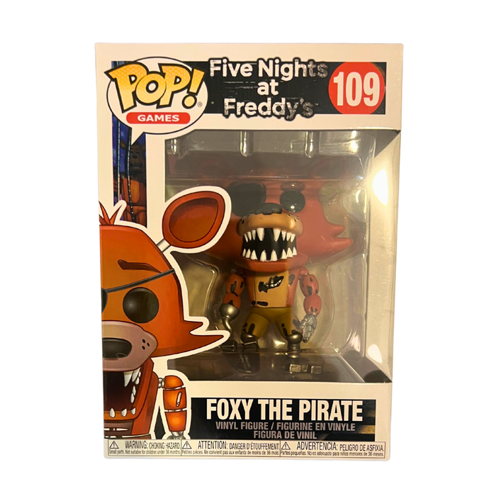 Foxy the Pirate Funko Pop 109 | דמות פאנקו פוקסי מ־Five Nights at Freddy’s