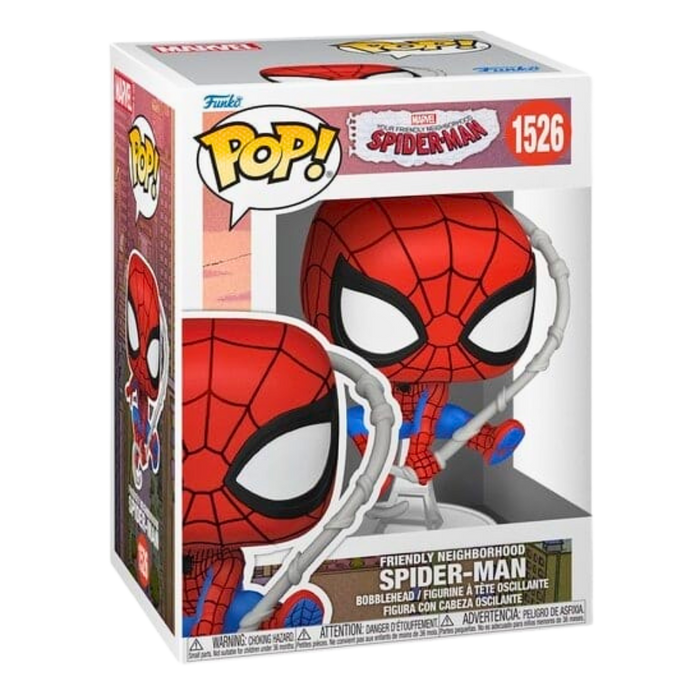 בובת פופ רשמית של ספיידר-מן – פריט אספנות חובה למעריצי מארוול  #1526