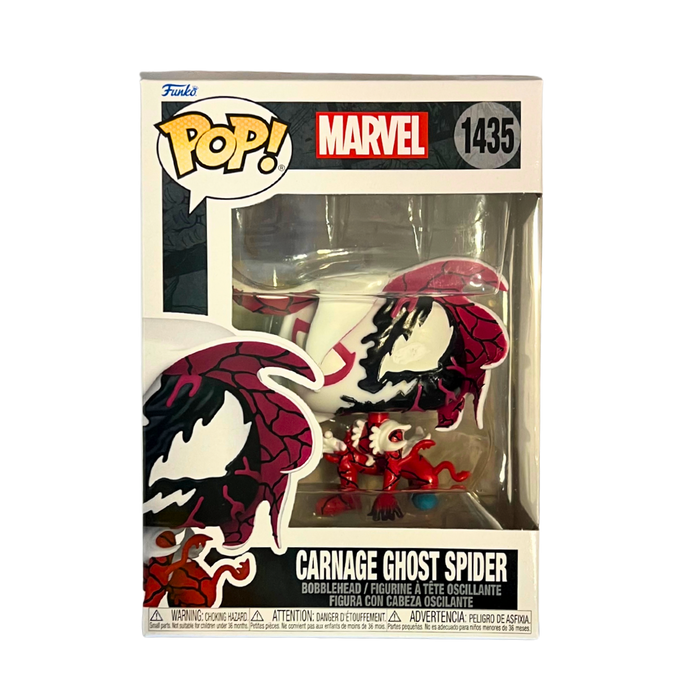 🕸️ בובת Funko POP! – Carnage Ghost-Spider #1435 | Marvel

שילוב קטלני בין גוון סטייסי ל־Carnage – רק לאמיצים!