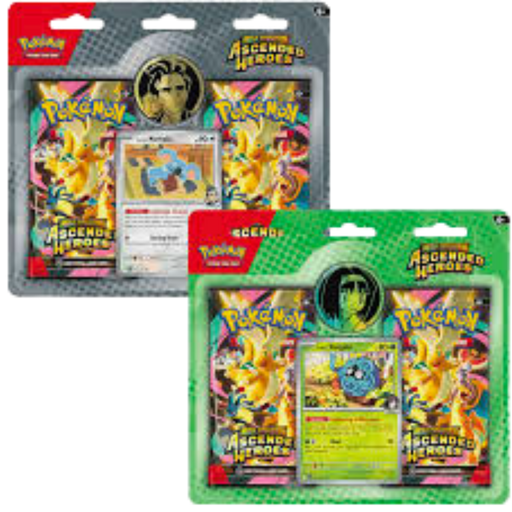 באנדל קלפי פוקימון Tangela + Komala – מארזי Pokémon TCG ME: Ascended Heroes 2-Pack Blister מבית אנימה מרקט רק ב - https://anime-market.co.il