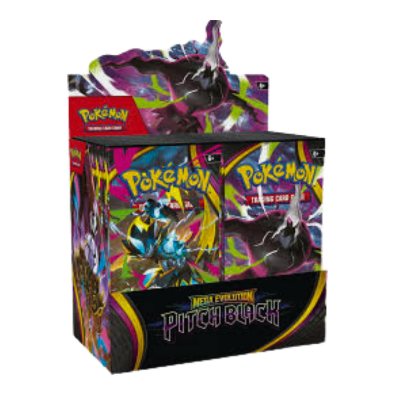 Pokémon TCG Mega Evolution – Pitch Black Booster Box | 36 חבילות