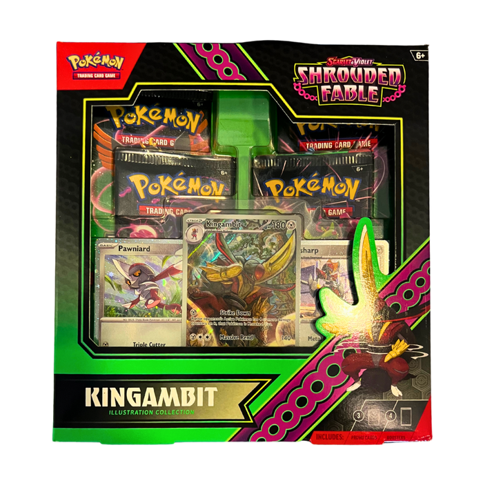 Kingambit Illustration Collection – Pokémon TCG: Shrouded Fable | קינגאמביט | סט נדיר