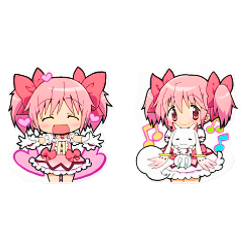 מדבקת תלת-ממד Madoka – מאדוקה מבית אנימה מרקט רק ב - https://anime-market.co.il