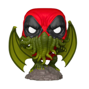 פסלוני אספנות - Funko Pop Plus Marvel – Deadpool as Cthulhu #1491 פאנקו פופ https://anime-market.co.il