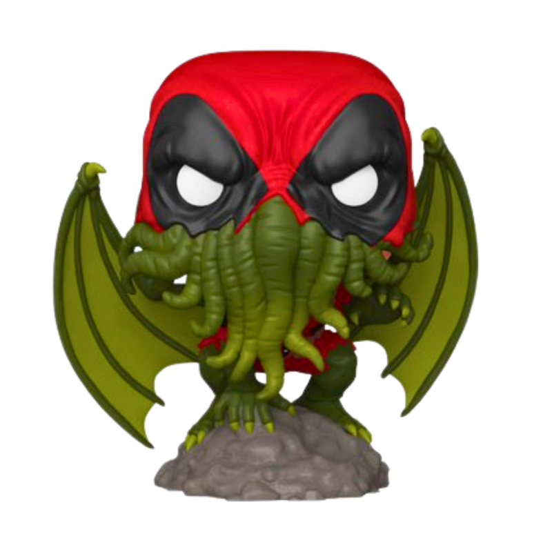 פסלוני אספנות - Funko Pop Plus Marvel – Deadpool as Cthulhu #1491 פאנקו פופ https://anime-market.co.il