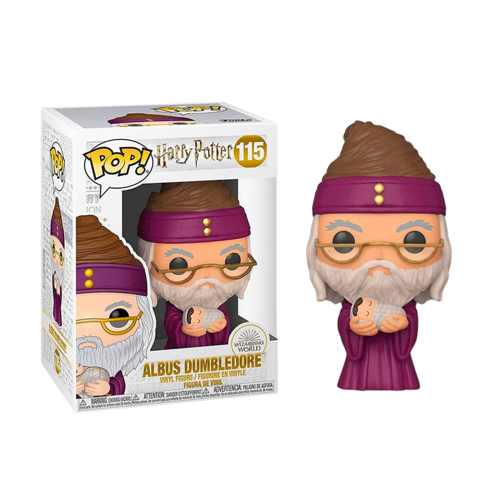 בובת Funko Pop אלבוס דמבלדור #115 – פריט אספנות רשמי מסדרת Harry Potter