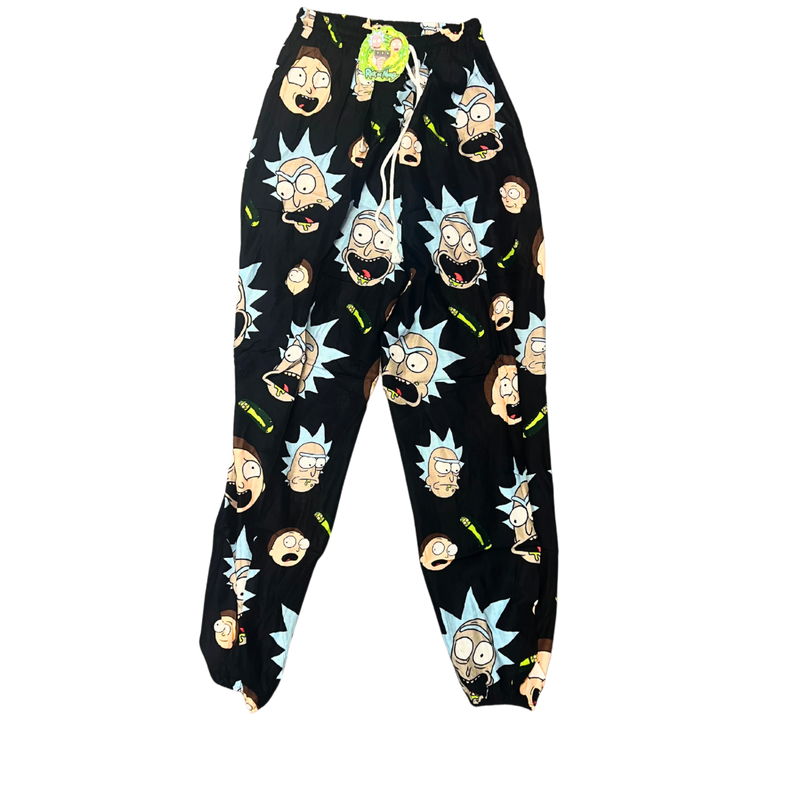 - מכנס שארוול Rick and Morty – רקע שחור 🛸 אנימה מרקט https://anime-market.co.il