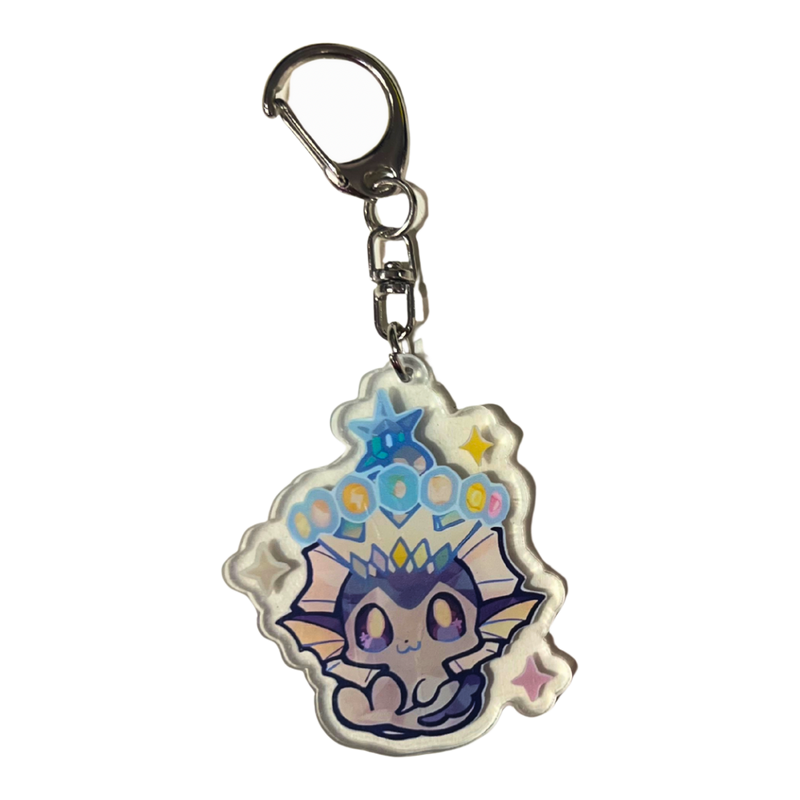 מחזיק מפתחות ופוריאון Vaporeon – פוקימון מים קלאסי מבית אנימה מרקט רק ב - https://anime-market.co.il